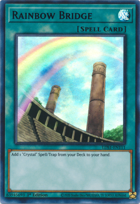 Rainbow Bridge (Purple) [LDS1-EN111] Ultra Rare | Chromatic Games