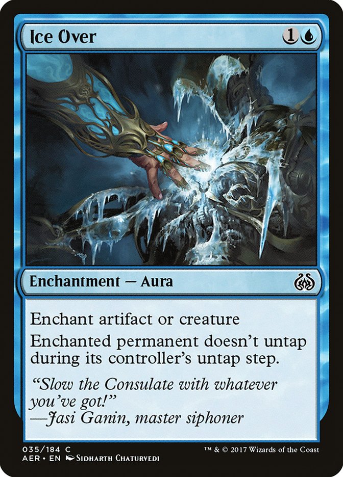 Ice Over 35/184 (Aether Revolt)  | Chromatic Games
