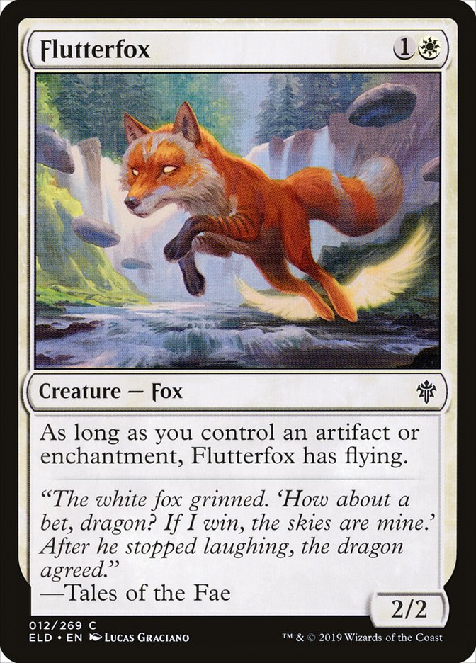 Flutterfox 12/269 (Throne of Eldraine)  - Foil | Chromatic Games