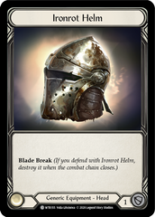 Ironrot Helm [U-WTR155] (Welcome to Rathe Unlimited)  Unlimited Rainbow Foil | Chromatic Games