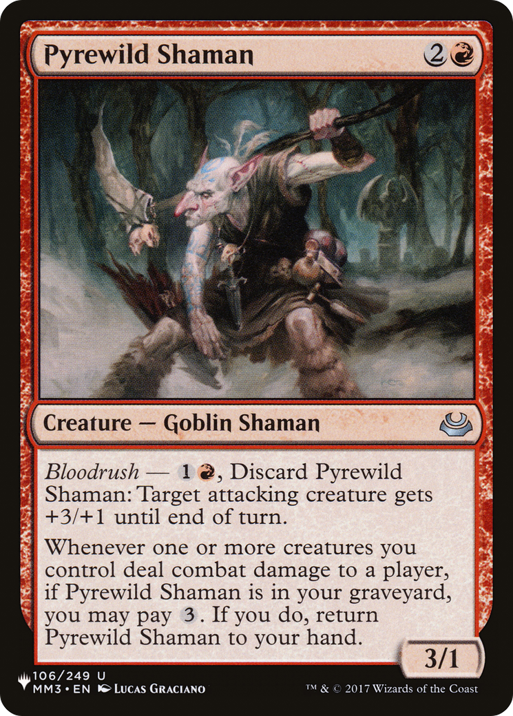 Pyrewild Shaman [The List Reprints] | Chromatic Games