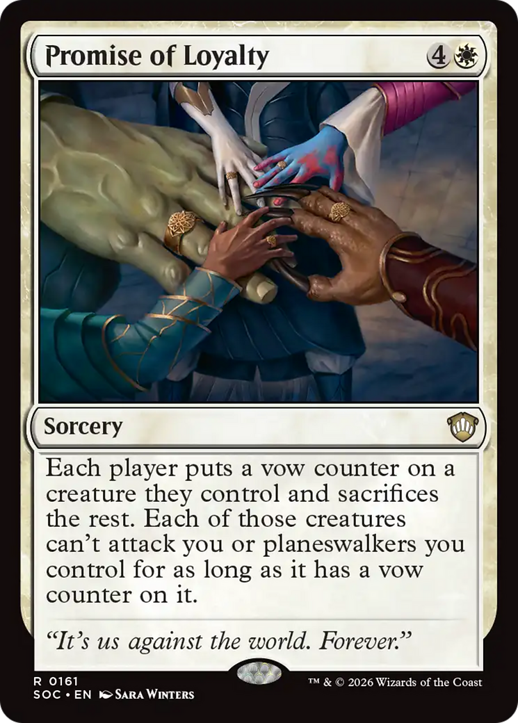 Promise of Loyalty [Secrets of Strixhaven Commander] | Chromatic Games