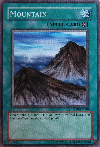 Mountain [LOB-EN048] Common | Chromatic Games