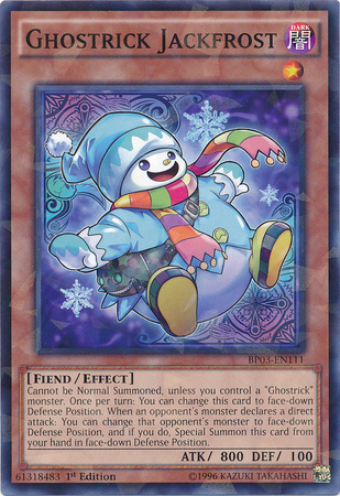 Ghostrick Jackfrost [BP03-EN111] Shatterfoil Rare | Chromatic Games