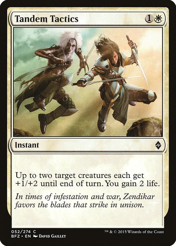 Tandem Tactics 52/274 (Battle for Zendikar)  | Chromatic Games
