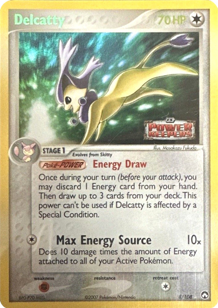 Delcatty (8/108) (Stamped) [EX: Power Keepers] | Chromatic Games