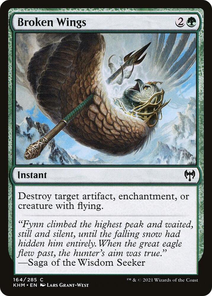Broken Wings 164/285 (Kaldheim)  - Foil | Chromatic Games