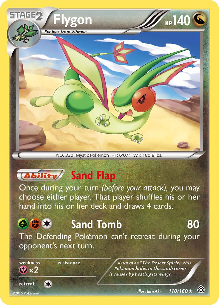 Flygon (110/160) (Cosmos Holo) (Blister Exclusive) [XY: Primal Clash] | Chromatic Games