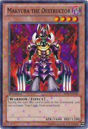 Makyura the Destructor [BP01-EN180] Starfoil Rare | Chromatic Games