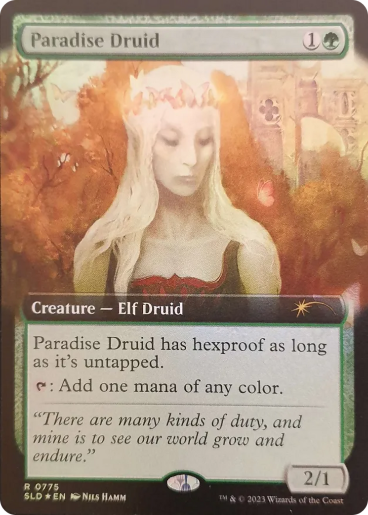 Paradise Druid (Extended Art) [Secret Lair Drop Series] | Chromatic Games