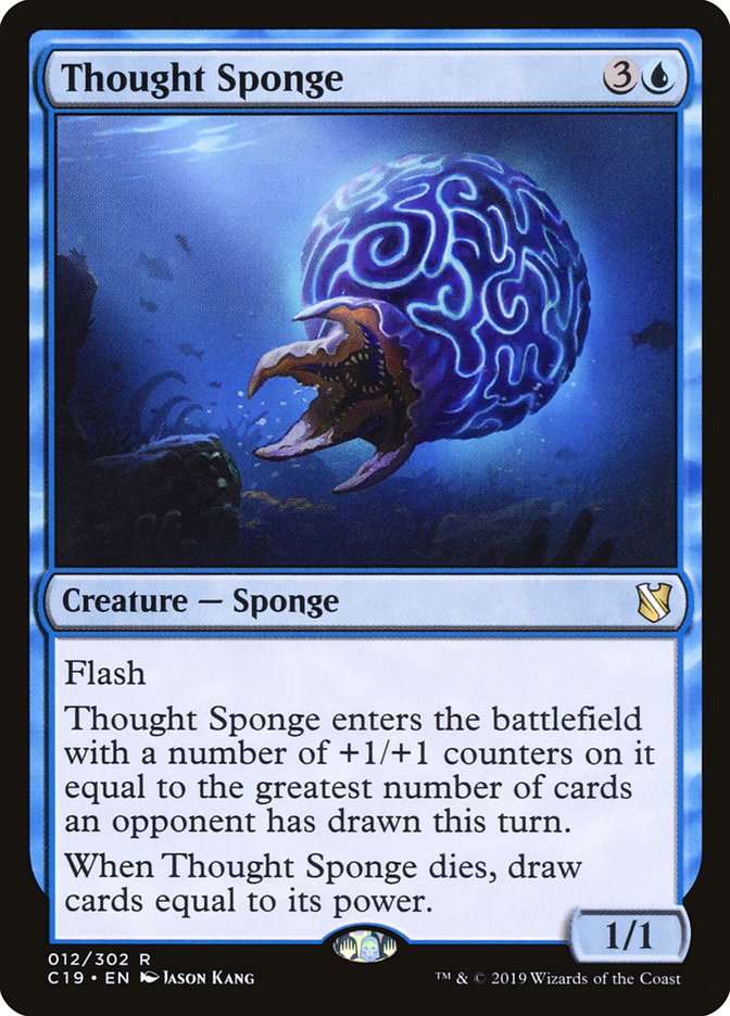 Thought Sponge 12/302 (Commander 2019)  | Chromatic Games