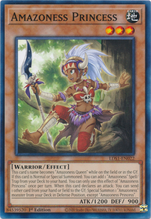 Amazoness Princess [LDS1-EN022] Common | Chromatic Games