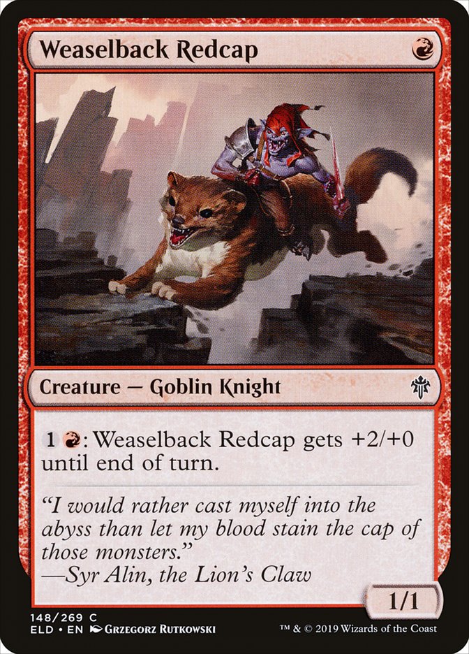 Weaselback Redcap 148/269 (Throne of Eldraine)  - Foil | Chromatic Games