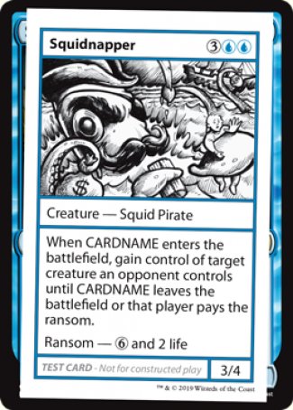 Squidnapper (2021 Edition) [Mystery Booster Playtest Cards] | Chromatic Games