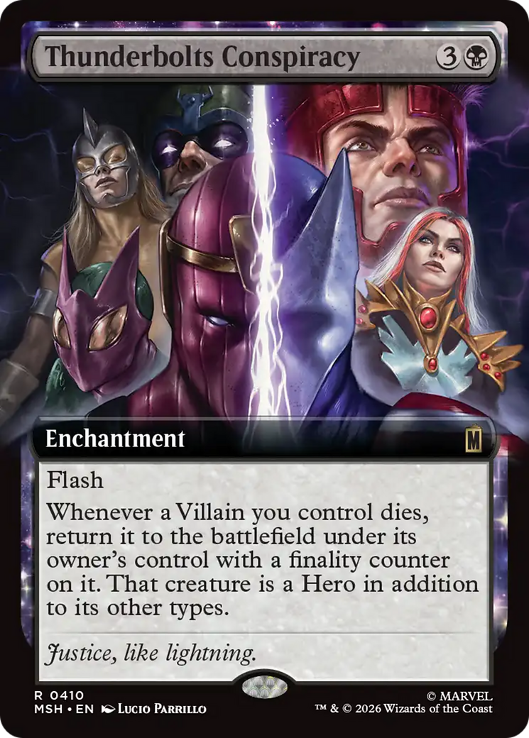 Thunderbolts Conspiracy (Extended Art) [Marvel Super Heroes] | Chromatic Games