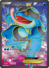 Seismitoad EX (106/111) [XY: Furious Fists] | Chromatic Games