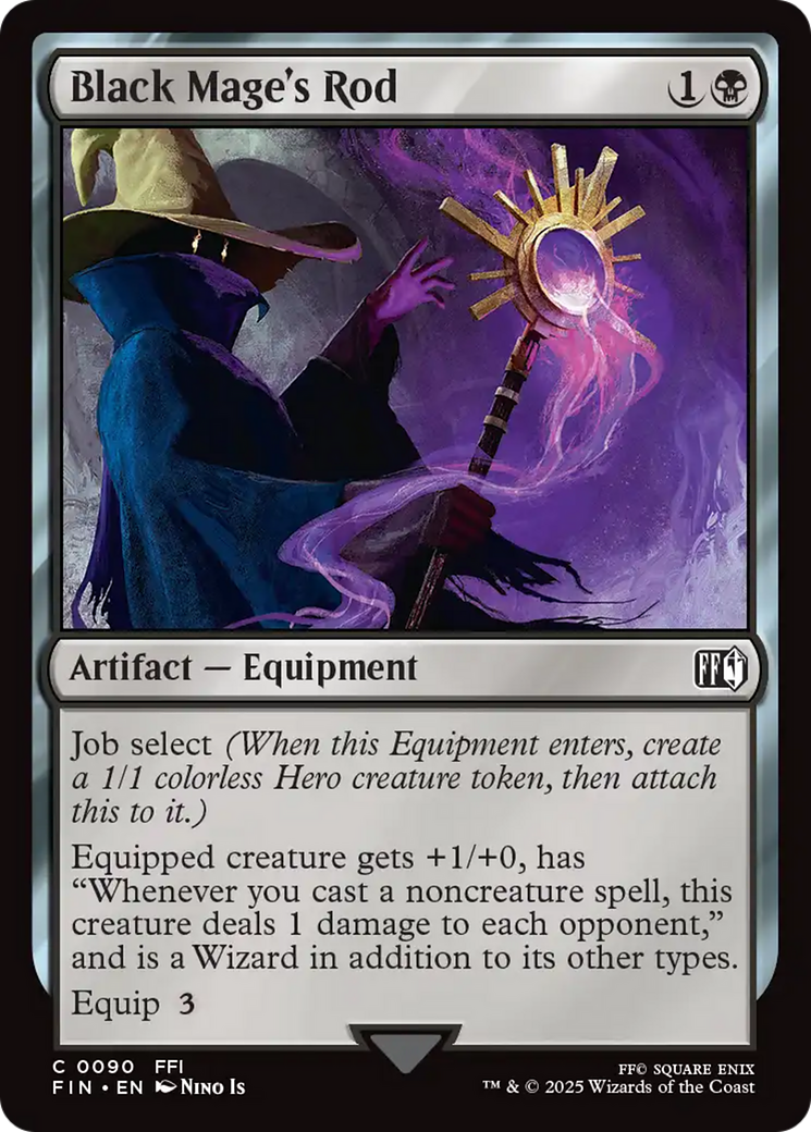 Black Mage's Rod [FINAL FANTASY] | Chromatic Games