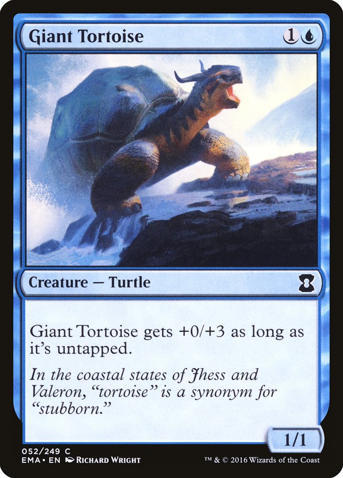 Giant Tortoise 52/249 (Eternal Masters)  | Chromatic Games