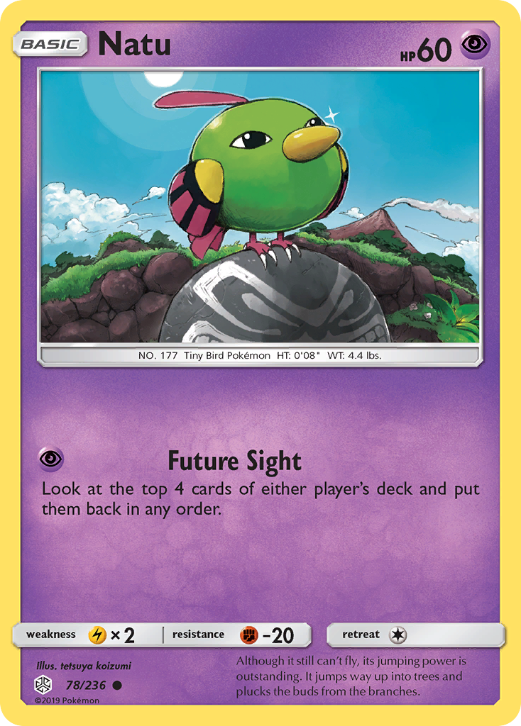 Natu (78/236) [Sun & Moon: Cosmic Eclipse] | Chromatic Games