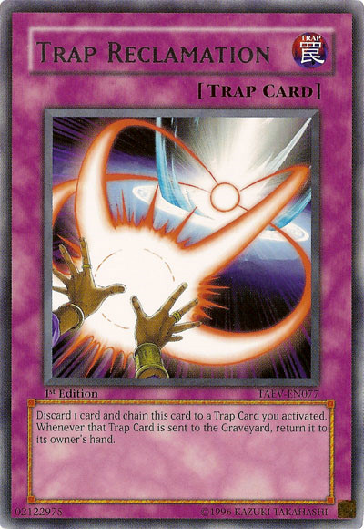 Trap Reclamation [TAEV-EN077] Rare | Chromatic Games