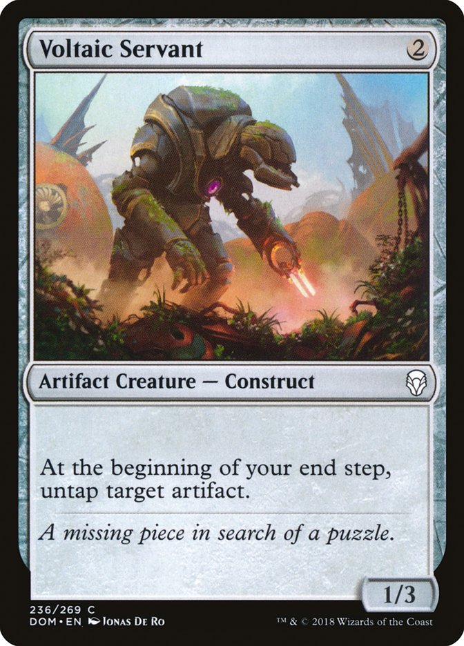 Voltaic Servant 236/269 (Dominaria)  | Chromatic Games