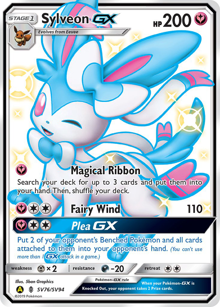 Sylveon GX (SV76/SV94) [Sun & Moon: Hidden Fates - Shiny Vault] | Chromatic Games