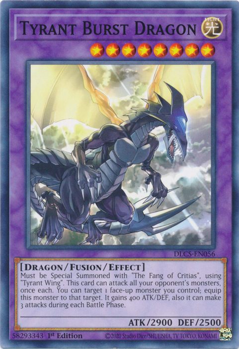 Tyrant Burst Dragon [DLCS-EN056] Common | Chromatic Games