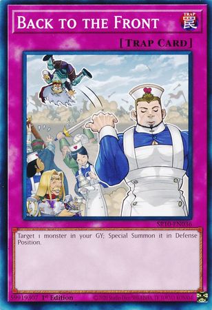 Back to the Front [SR10-EN036] Common | Chromatic Games