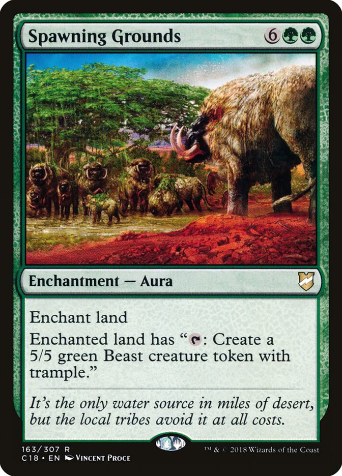 Spawning Grounds 163/307 (Commander 2018)  | Chromatic Games