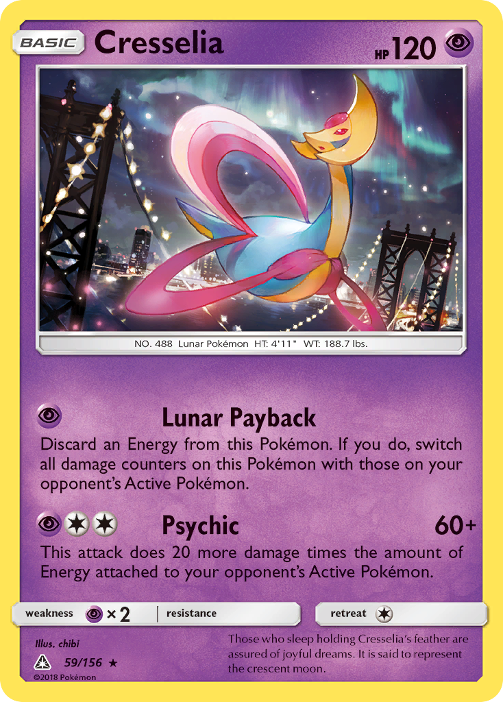 Cresselia (59/156) [Sun & Moon: Ultra Prism] | Chromatic Games