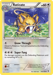 Raticate (105/149) [Black & White: Boundaries Crossed] | Chromatic Games