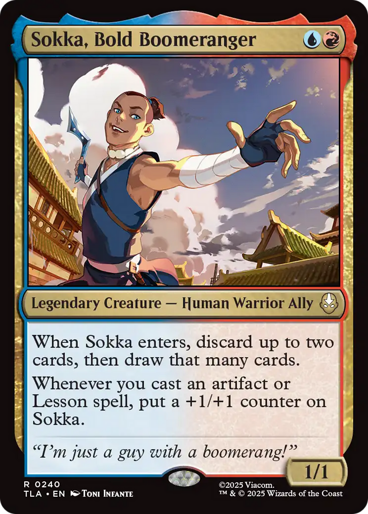 Sokka, Bold Boomeranger [Avatar: The Last Airbender] | Chromatic Games