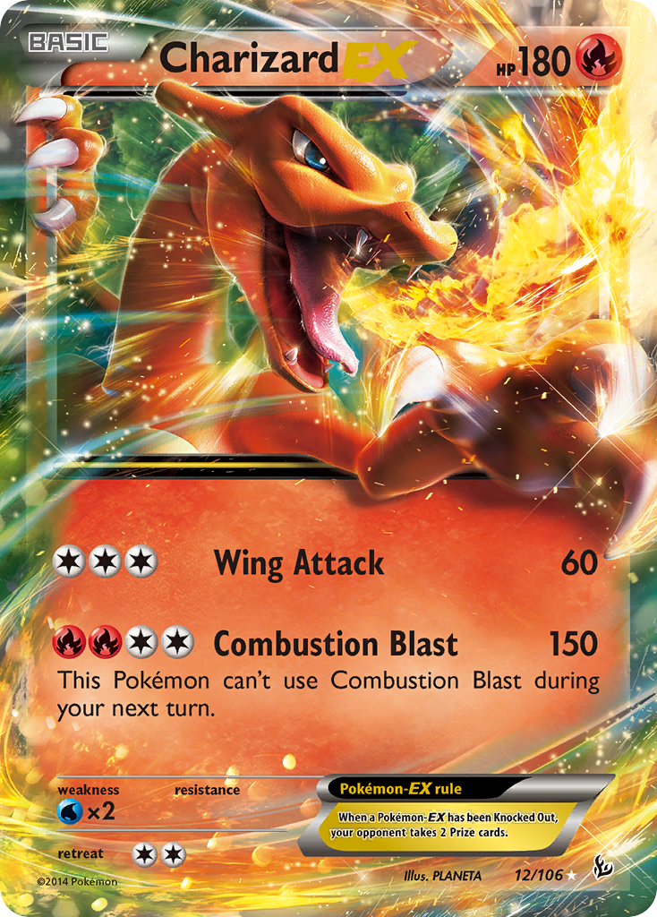 Charizard EX (12/106) [XY: Flashfire] | Chromatic Games