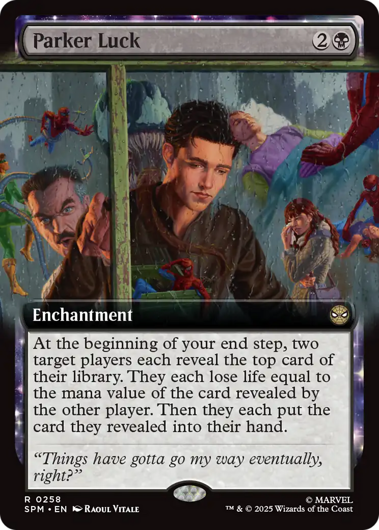 Parker Luck (Extended Art) [Marvel's Spider-Man] | Chromatic Games