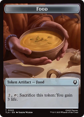 Food (0020) // Ally (0007) Double-Sided Token [Avatar: The Last Airbender Tokens] | Chromatic Games