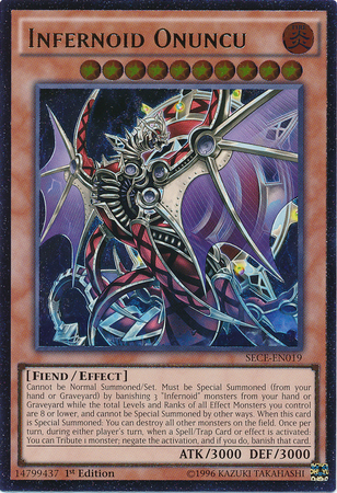 Infernoid Onuncu [SECE-EN019] Ultimate Rare | Chromatic Games