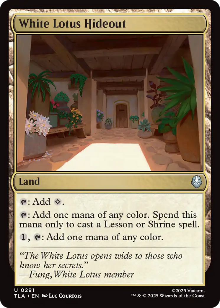 White Lotus Hideout [Avatar: The Last Airbender] | Chromatic Games