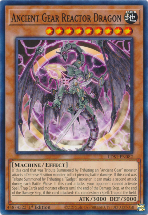 Ancient Gear Reactor Dragon [LDS1-EN082] Common | Chromatic Games