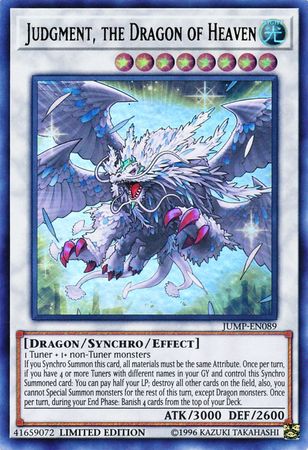 Judgment, the Dragon of Heaven [JUMP-EN089] Ultra Rare | Chromatic Games