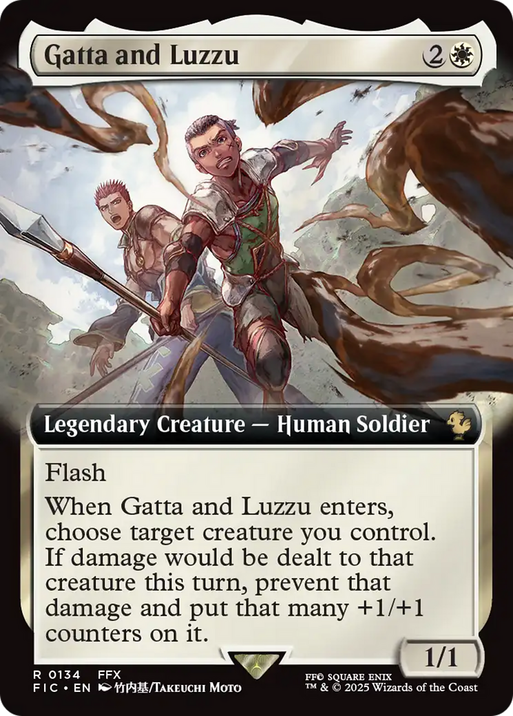Gatta and Luzzu (Extended Art) [FINAL FANTASY Commander] | Chromatic Games
