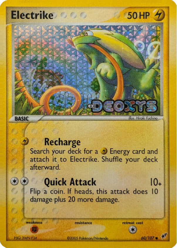 Electrike (60/107) (Stamped) [EX: Deoxys] | Chromatic Games