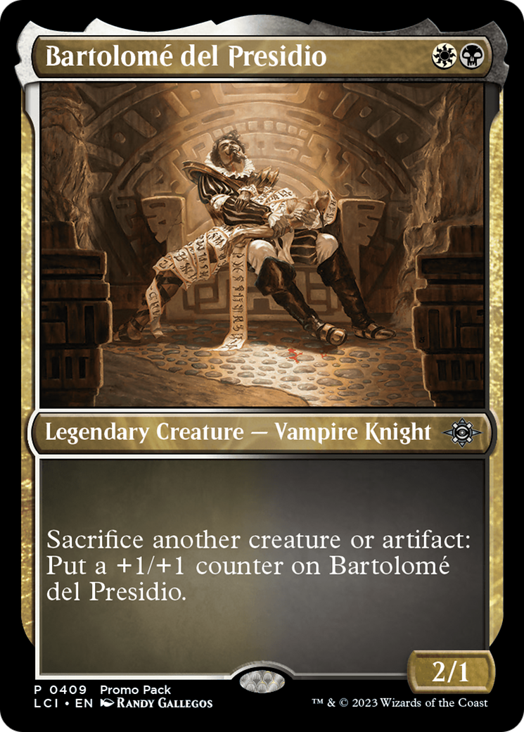 Bartolome del Presidio (Promo Pack) [The Lost Caverns of Ixalan Promos] | Chromatic Games