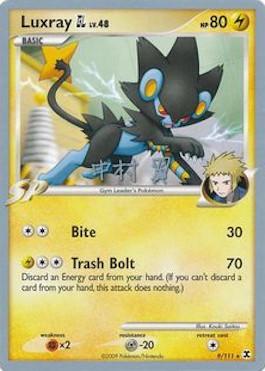 Luxray GL LV.48 (9/111) (Crowned Tiger - Tsubasa Nakamura) [World Championships 2009] | Chromatic Games