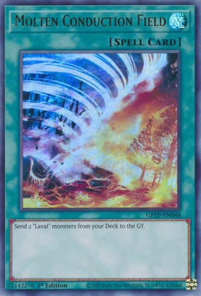Molten Conduction Field [GFTP-EN048] Ultra Rare | Chromatic Games