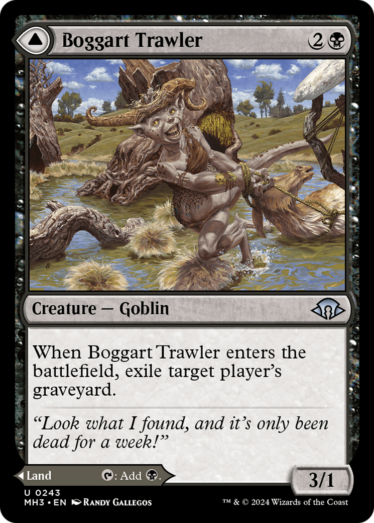 Boggart Trawler // Boggart Bog [Modern Horizons 3] | Chromatic Games