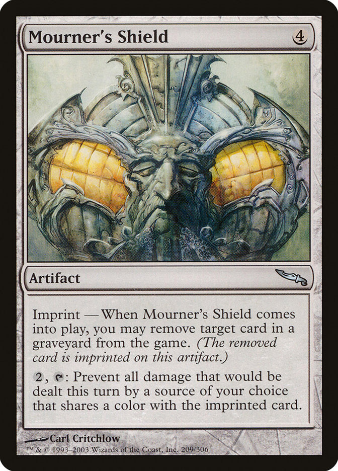 Mourner's Shield 209/306 (Mirrodin)  | Chromatic Games