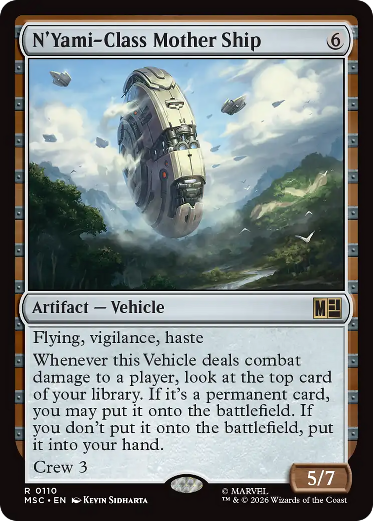 N'Yami-Class Mother Ship [Marvel Super Heroes Commander] | Chromatic Games