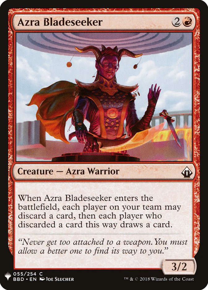 Azra Bladeseeker [Mystery Booster] | Chromatic Games