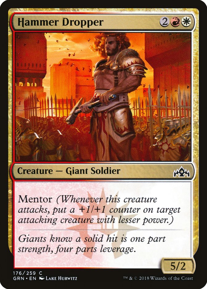 Hammer Dropper 176/259 (Guilds of Ravnica)  | Chromatic Games