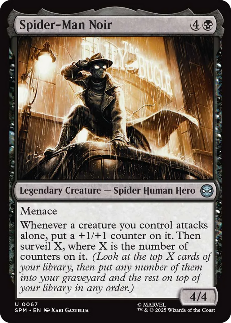 Spider-Man Noir [Marvel's Spider-Man] | Chromatic Games